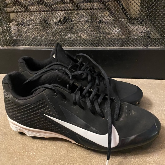 Nike Vapor Keystone Men's Baseball Cleats Black 
Style Code: 555916-001 sz 9 - Picture 1 of 8